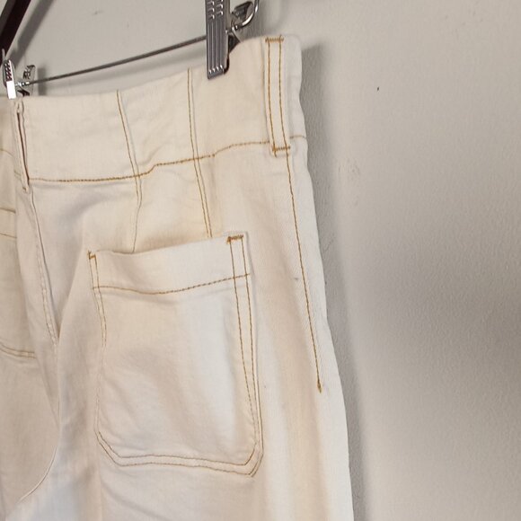 MAEVE the COLETTE white/cream wide leg jeans - Picture 8 of 9